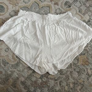 Blue life white shorts